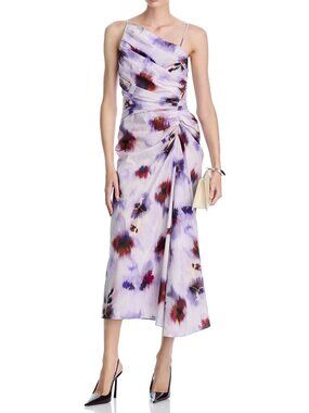 A.L.C. Juno Asymmetrical Gathered Dress